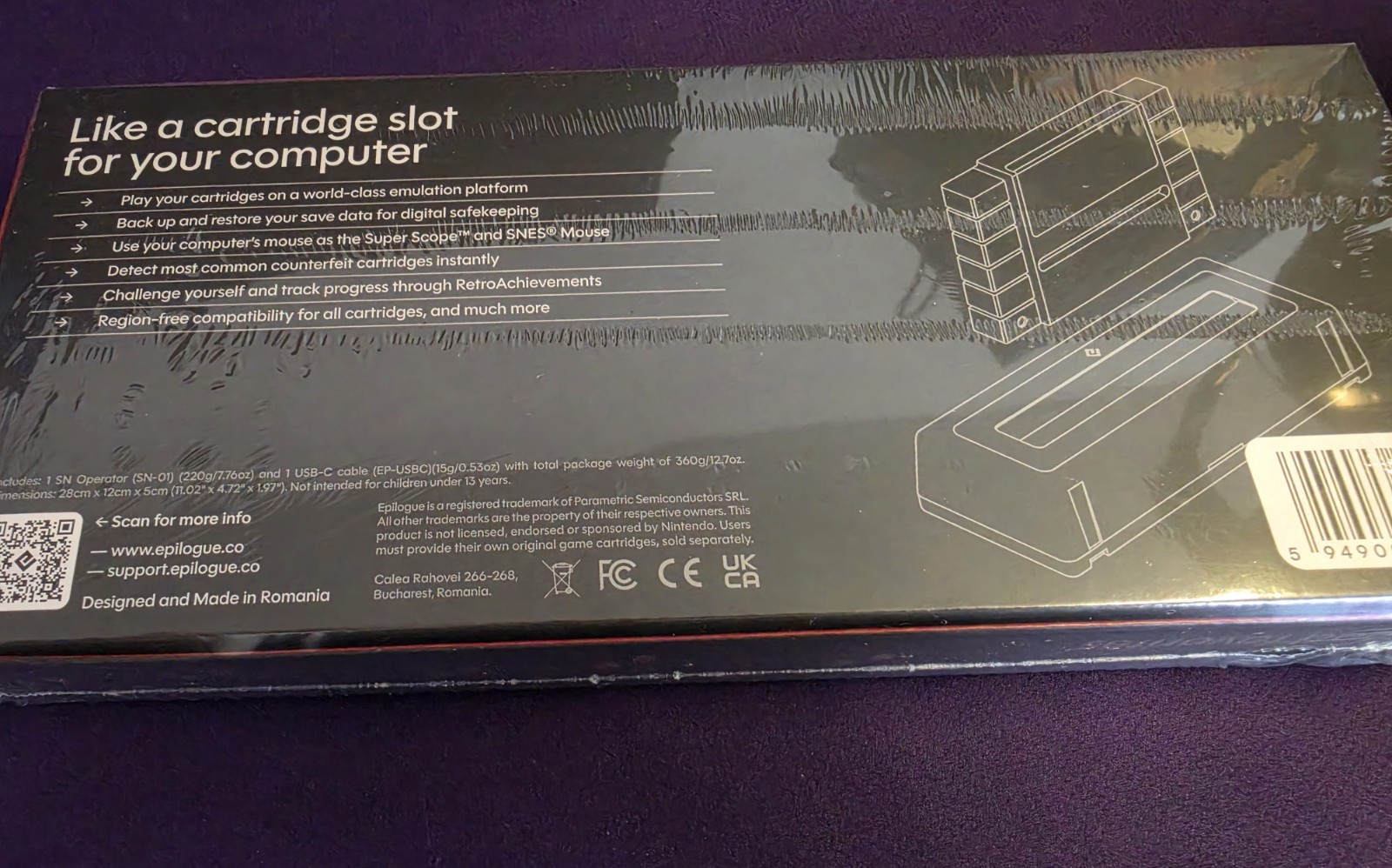 Epilogue SN Operator NEW FOUNDERS EDITION Snes Famicom Nintendo play On Pc