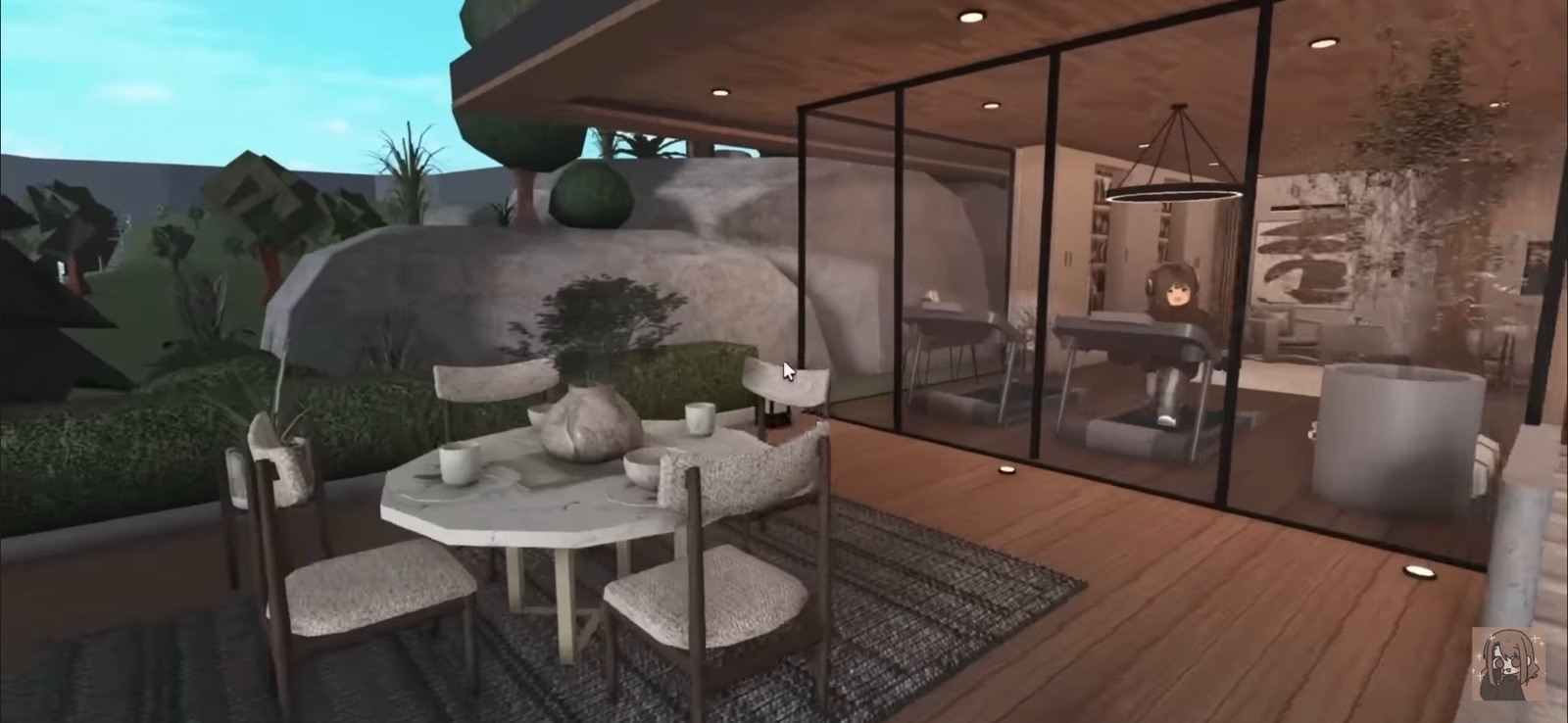 RUSTIC HILLTOP MANSION BLOXBURG.CHECK DESCRIP.FAST BUILDER FOR AFFORDABLE PRICE