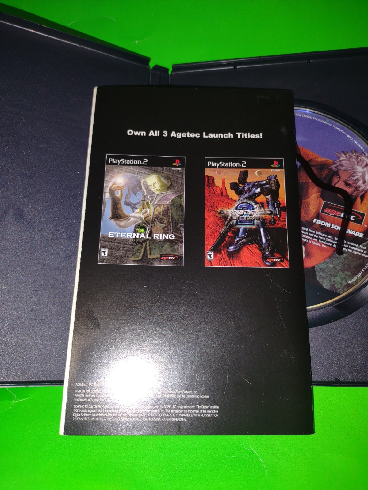 Evergrace (Sony PlayStation 2, 2000) PS2 – CIB Tested From Software
