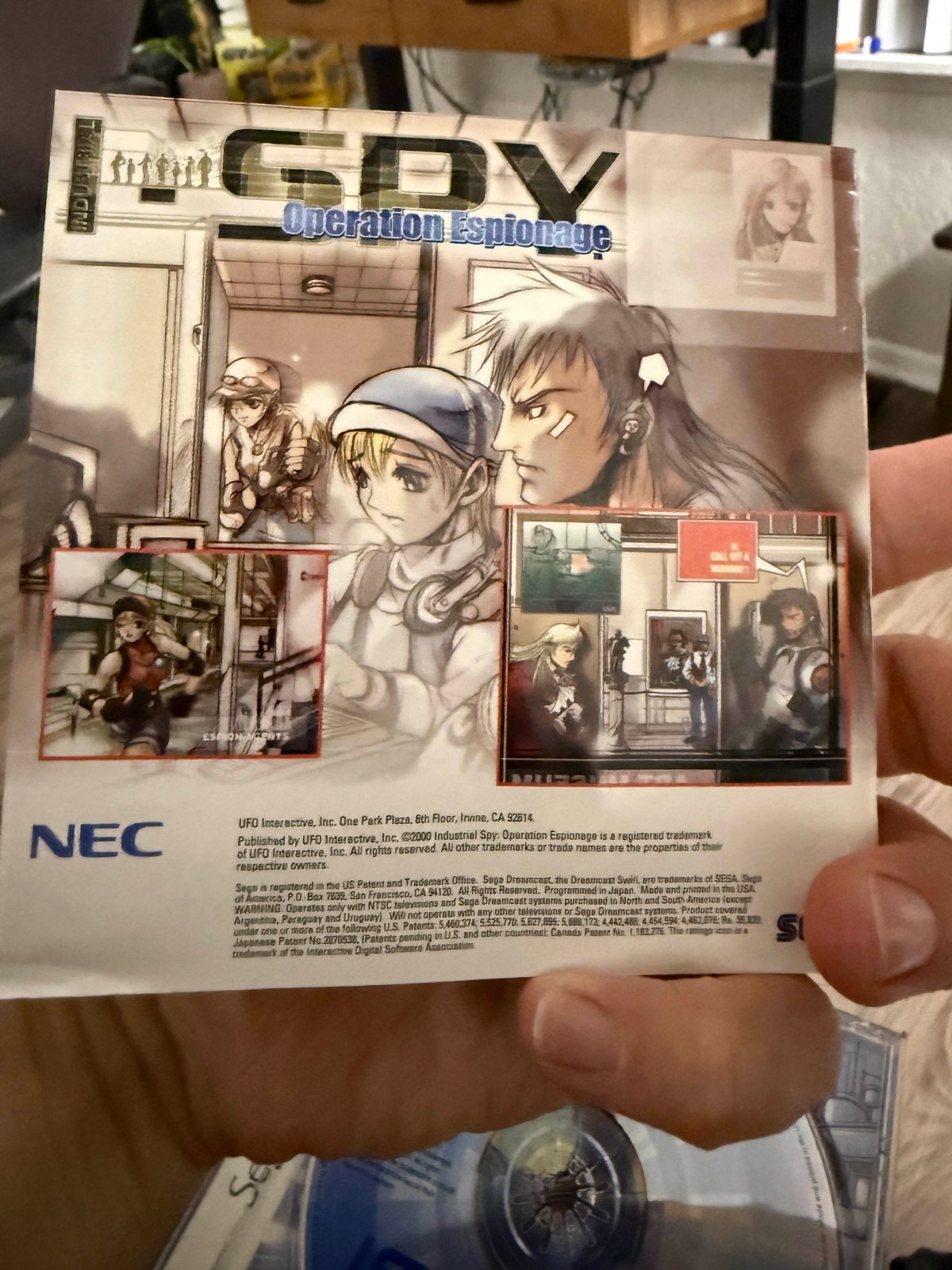 Industrial Spy: Operation Espionage DREAMCAST – AUTHENTIC, TESTED, CIB, SEE PICS