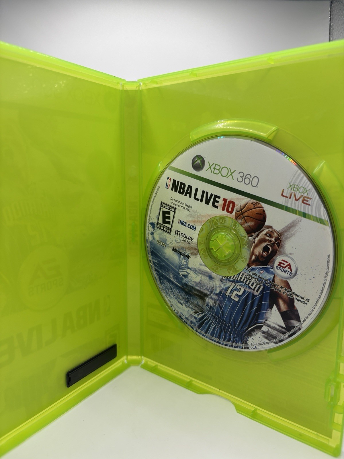 EA Sports NBA Live 10 Xbox 360 Basketball Game CIB Tested