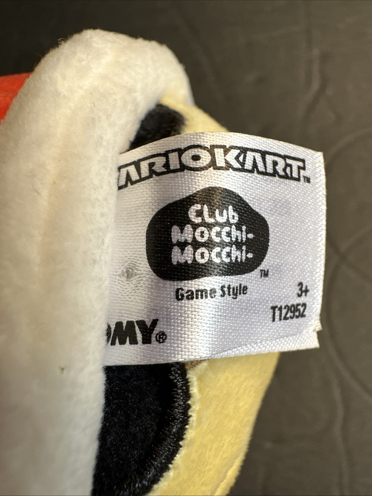 Nintendo Club Mocchi Mocchi Red Turtle Shell Plush Backpack Clip