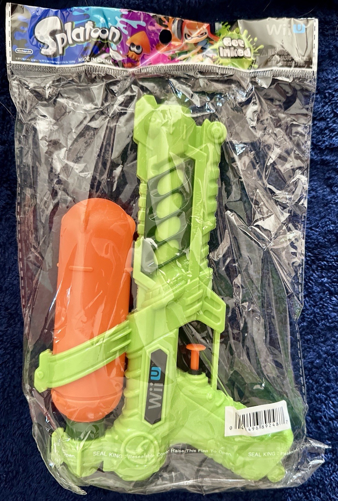 Splatoon Promo Water Gun Blaster Nintendo Wii U Target Exclusive Rare HTF New