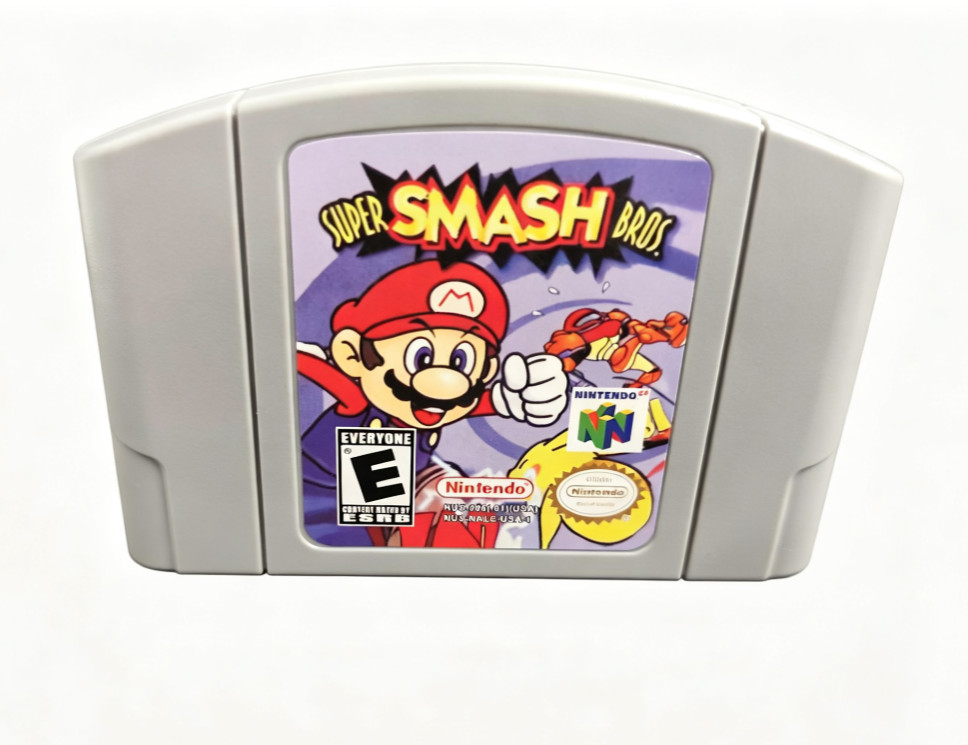 Super Smash Bros. (Nintendo 64, 1999) N64 video game cartridge