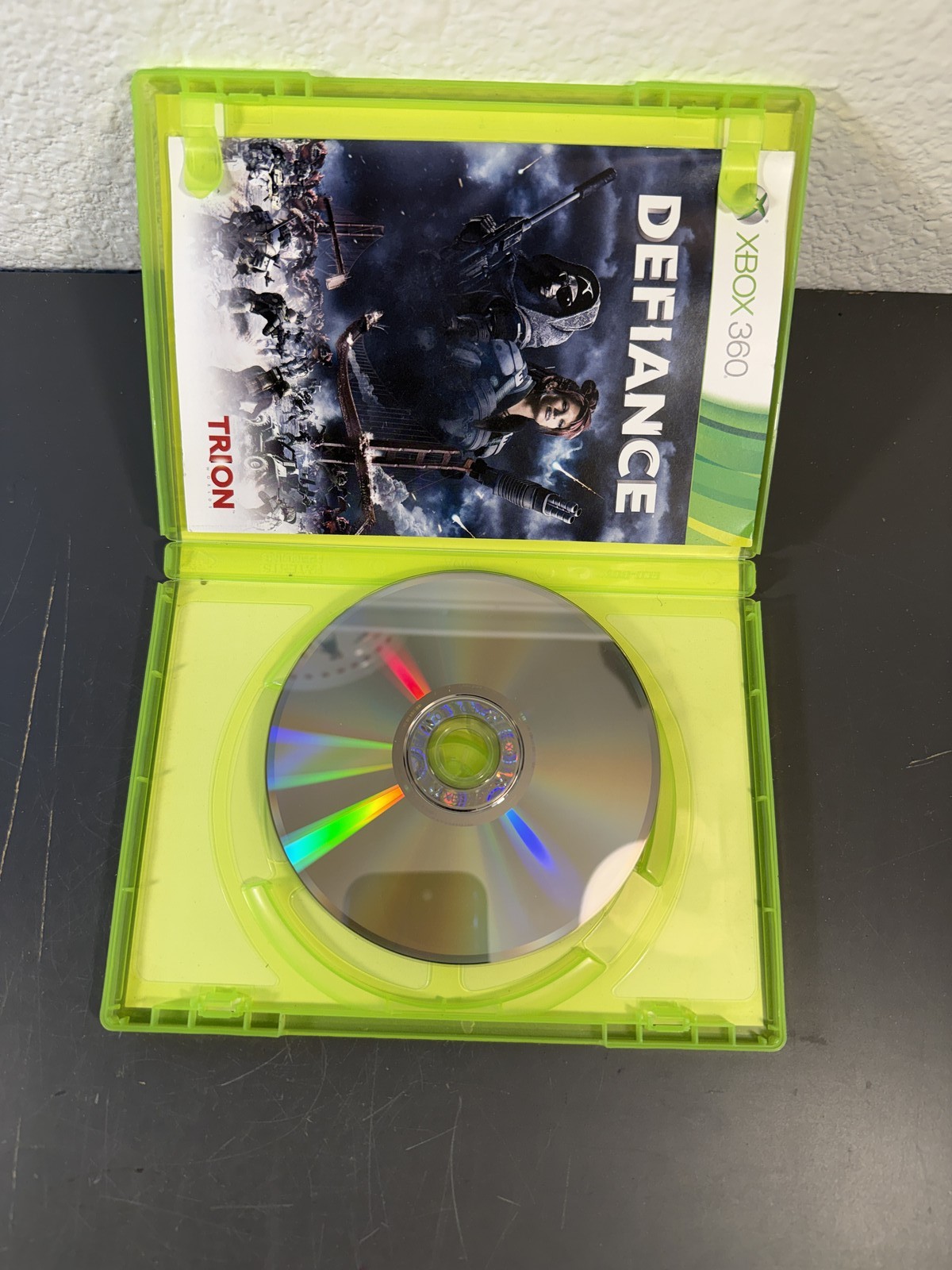 Defiance Xbox 360 Video Game Microsoft Trion Worlds NTSC Shooter w/ Case &