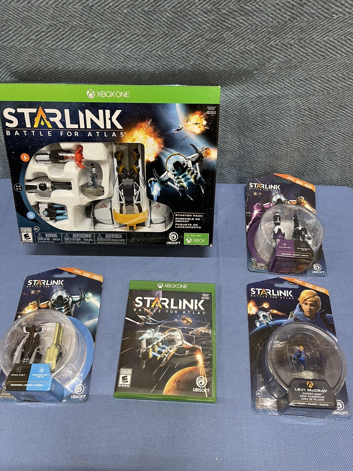 Starlink Set Battle of Atlas Starter Pack Ubisoft Xbox One 3 x Toys