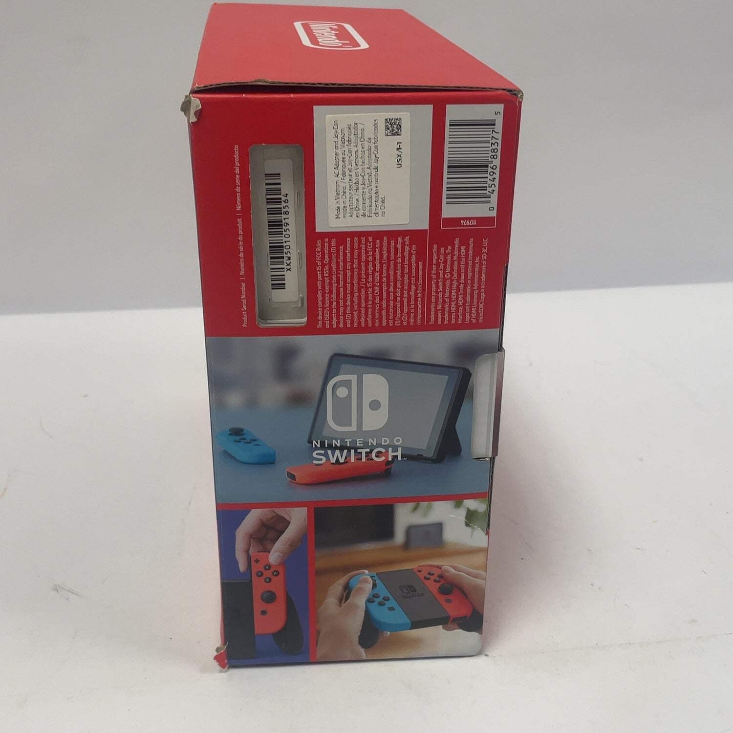 New Nintendo Switch v2 Console Gaming System HAC-001(-01) Red/Blue