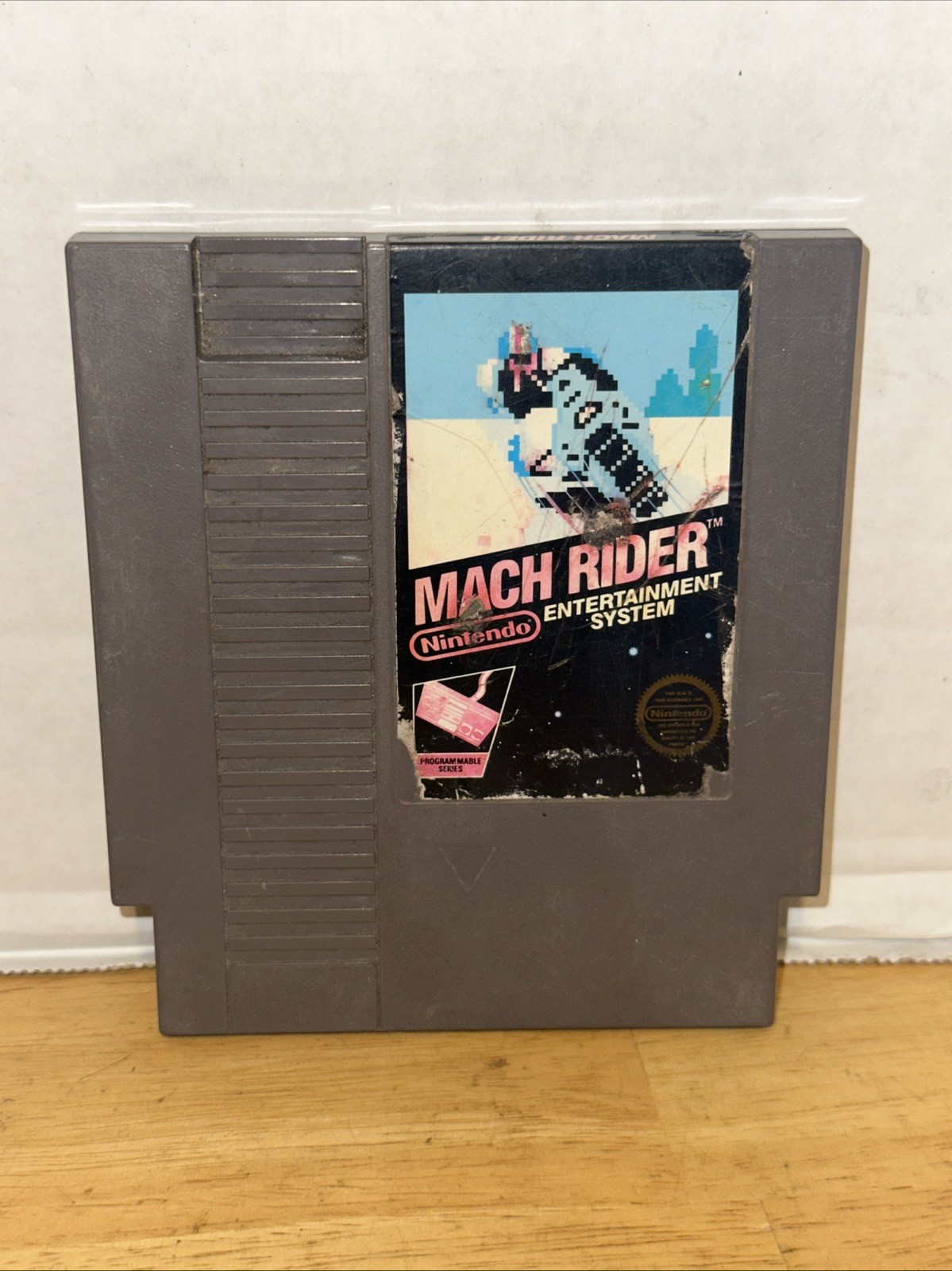 Mach Rider [5-Screw] (Nintendo NES, 1985) TESTED Authentic WORKS