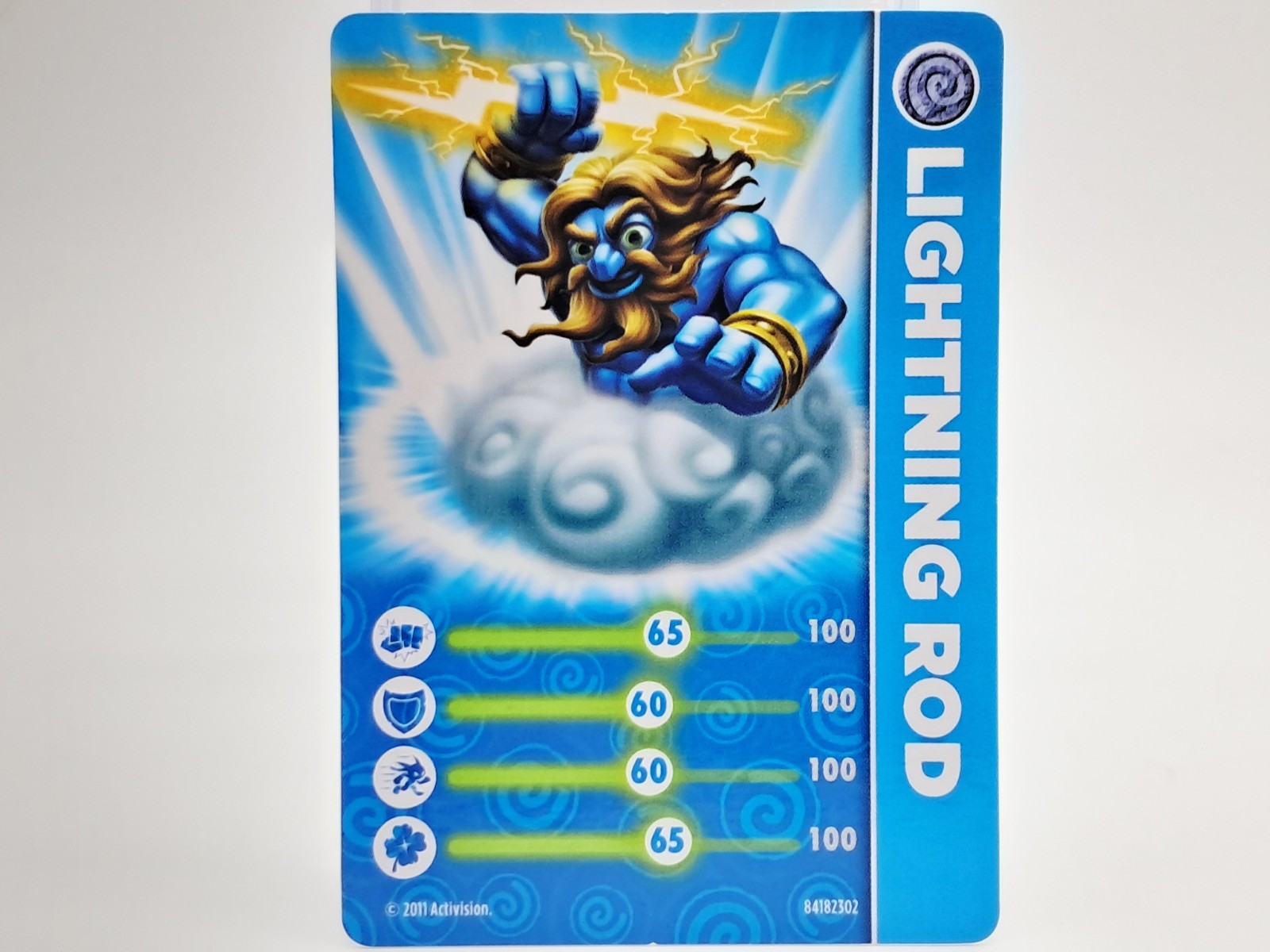 Skylanders Spyro’s Adventure Lightning Rod & Character Card Activision Toy