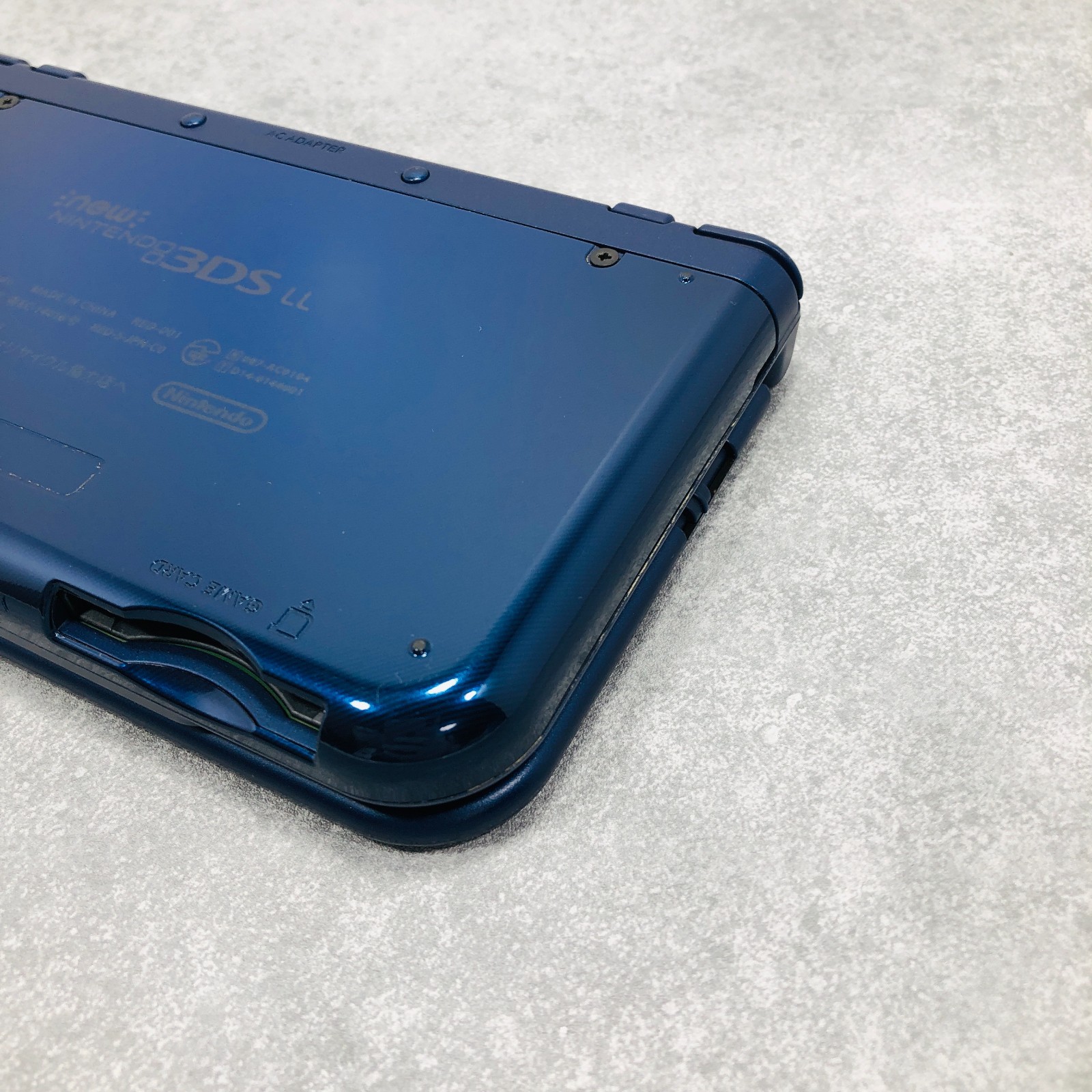 [Top IPS / EX+3] New Nintendo 3DS LL XL Metallic Blue console Japan NTSC-J 06-86