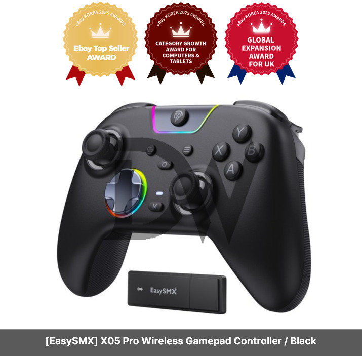 [EasySMX] X05 Pro Wireless Gamepad Controller / Black / Express / Genuine
