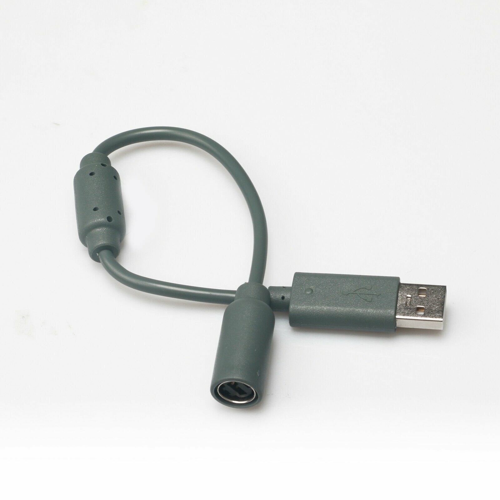 2x USB Breakaway Dongle Cable Cord Adapter For Xbox 360 PC Wired Controller