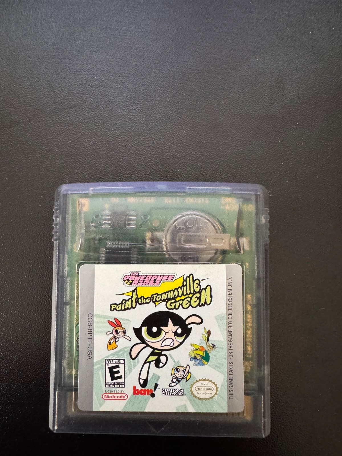 Powerpuff Girls: Paint the Townsville Green (Nintendo Game Boy Color, 2000)