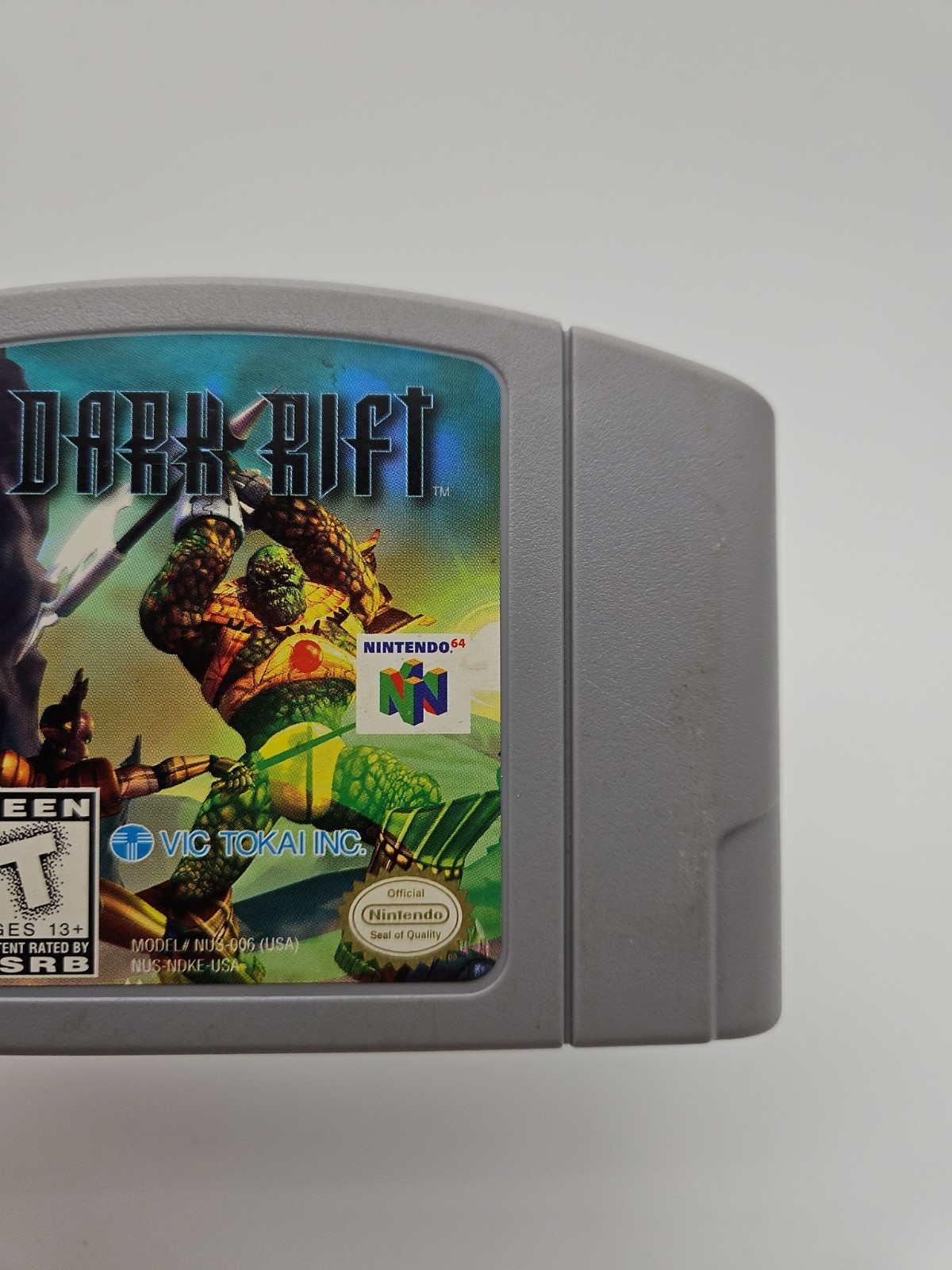 Dark Rift (Nintendo 64, 1997) Cart Only