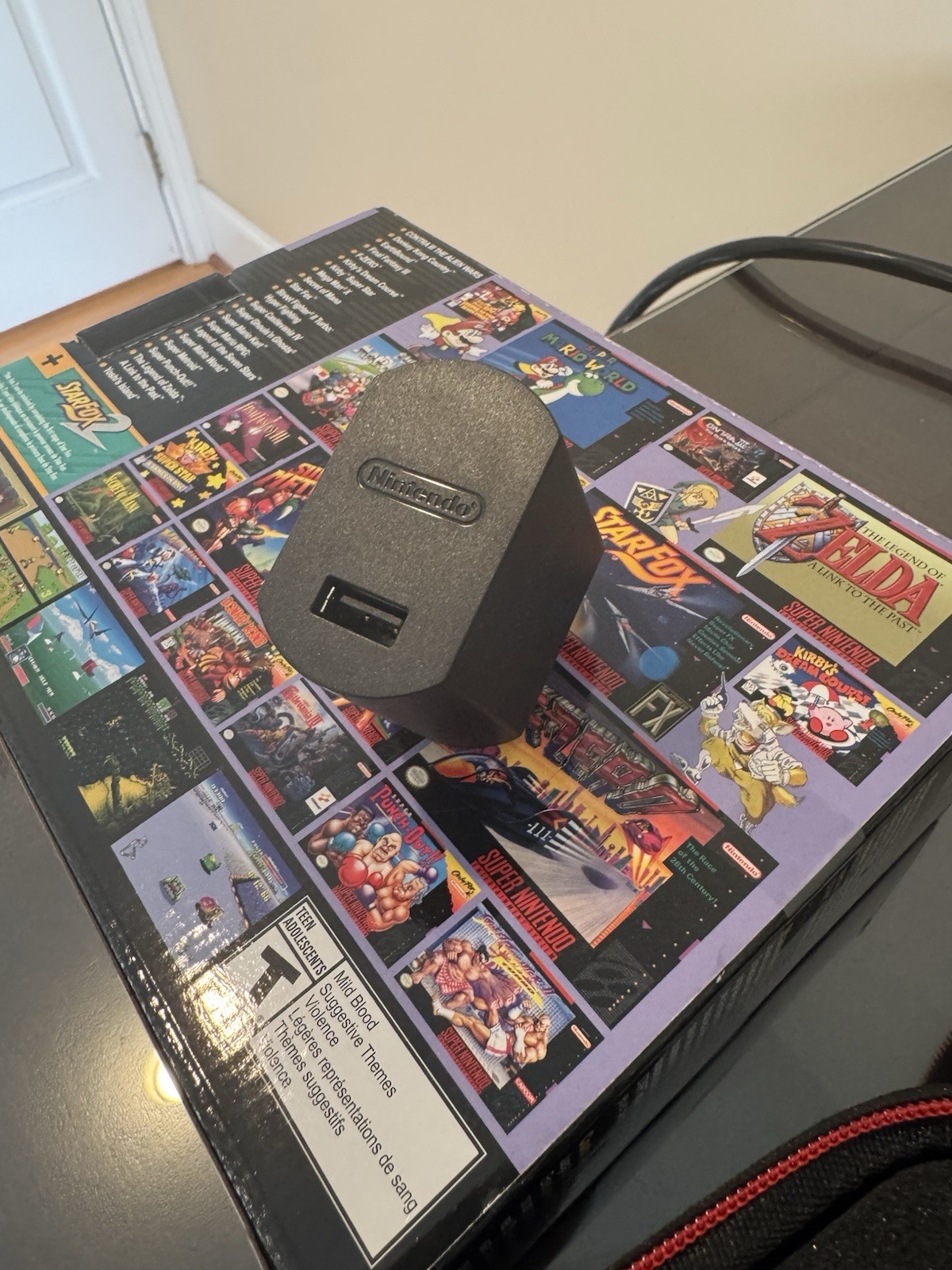 GREAT condition Snes Classic With Box And Carrying Case