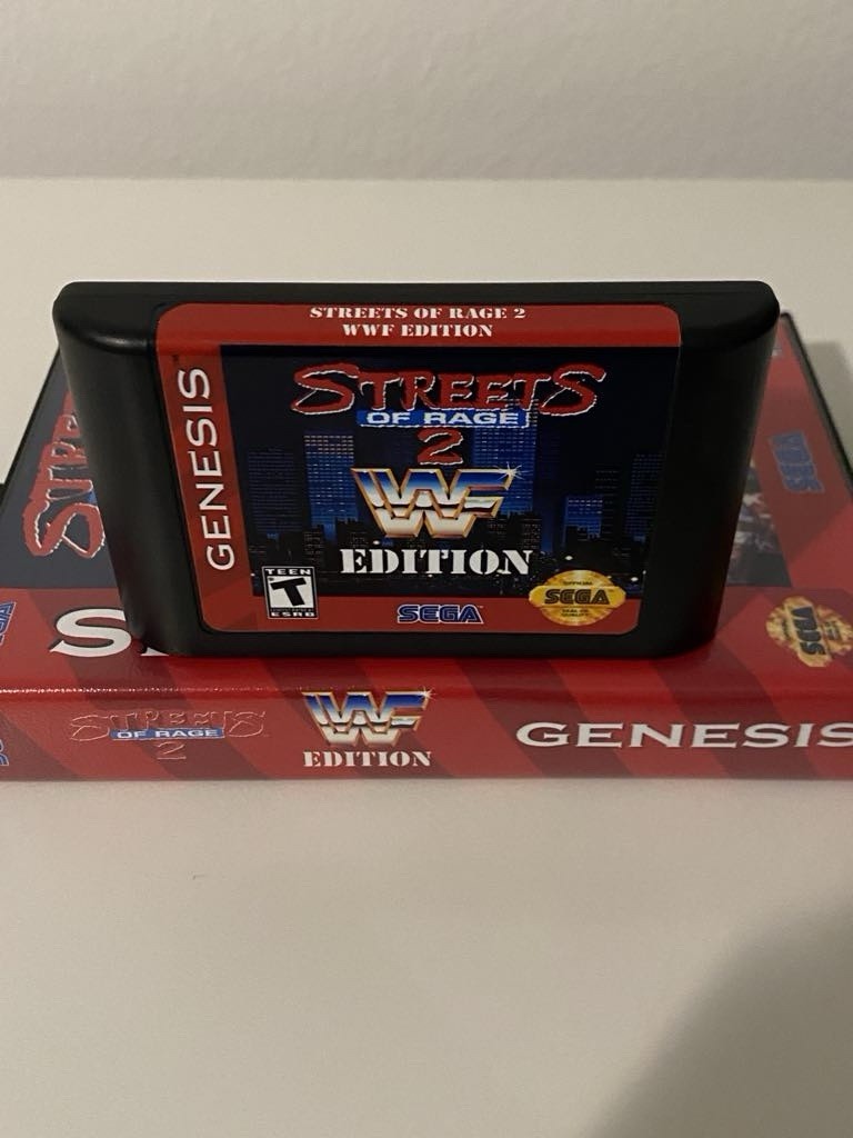 Streets Of Rage 2 WWF Edition (Sega Genesis)