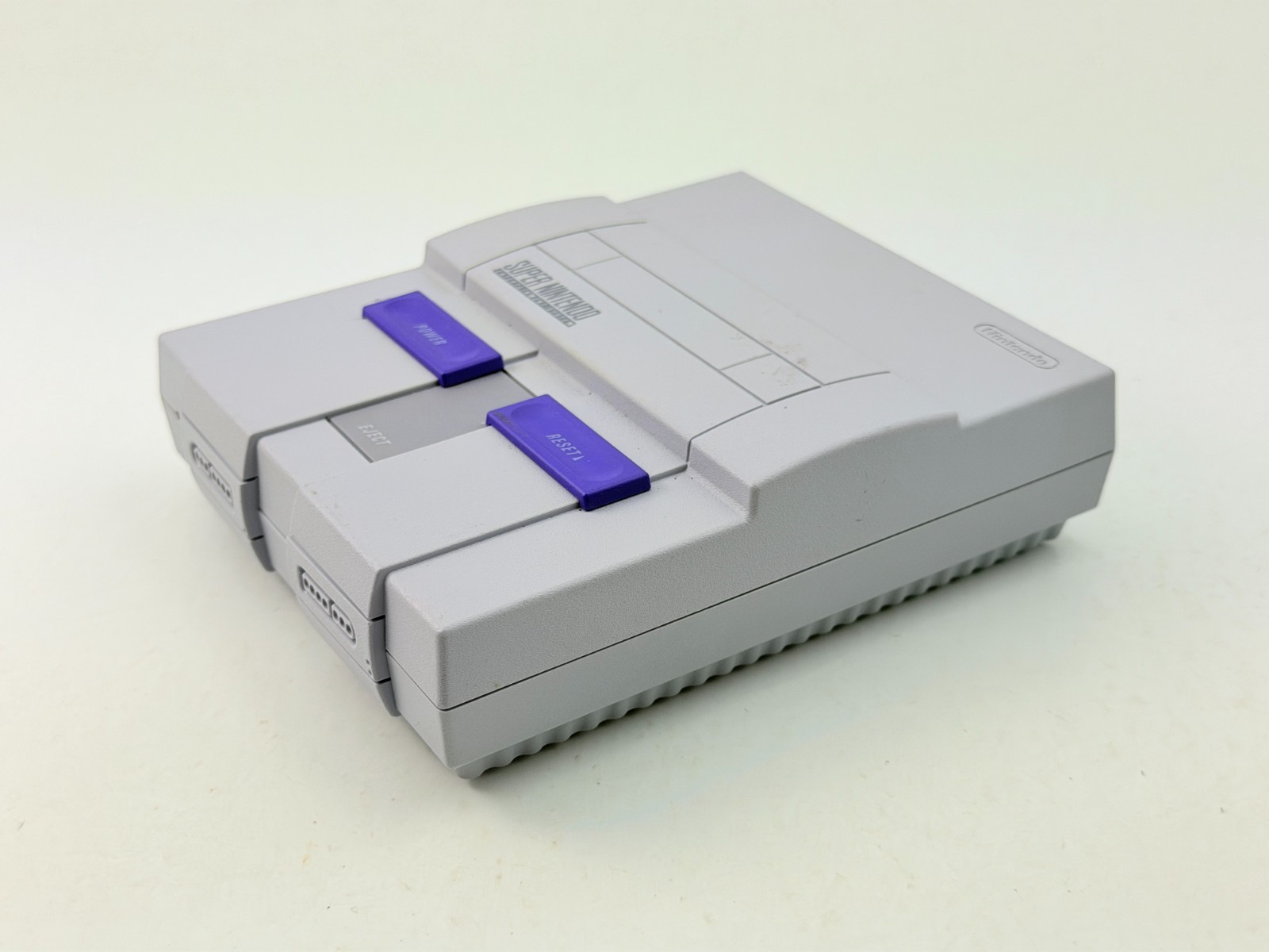 Vintage Nintendo SNES Classic Edition CLV‑201 Mini Console w/ 21 Games, HDMI