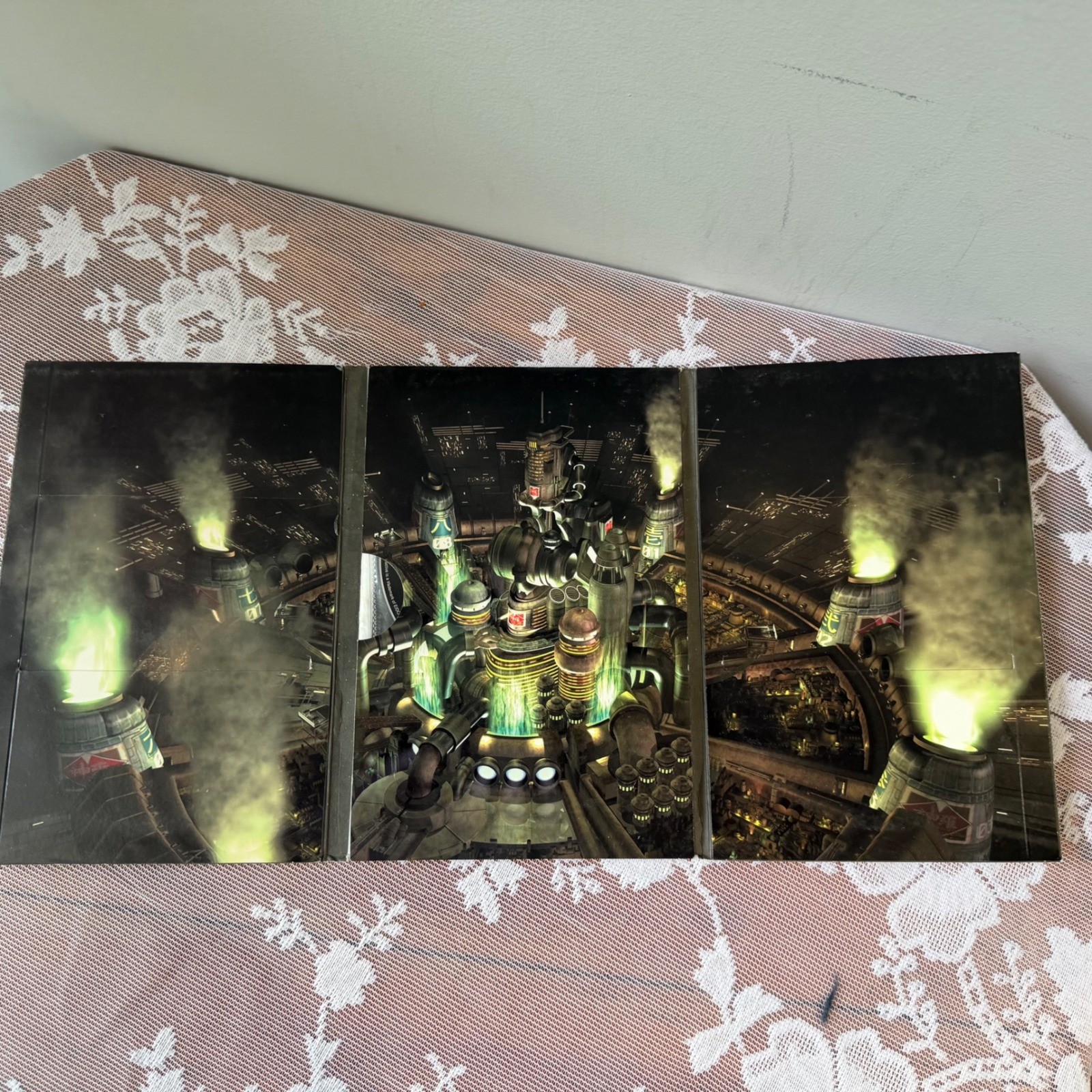 UNTESTED Eidos Final Fantasy VII PC Game Big Box 1998 3-Disc Set Manual Complete