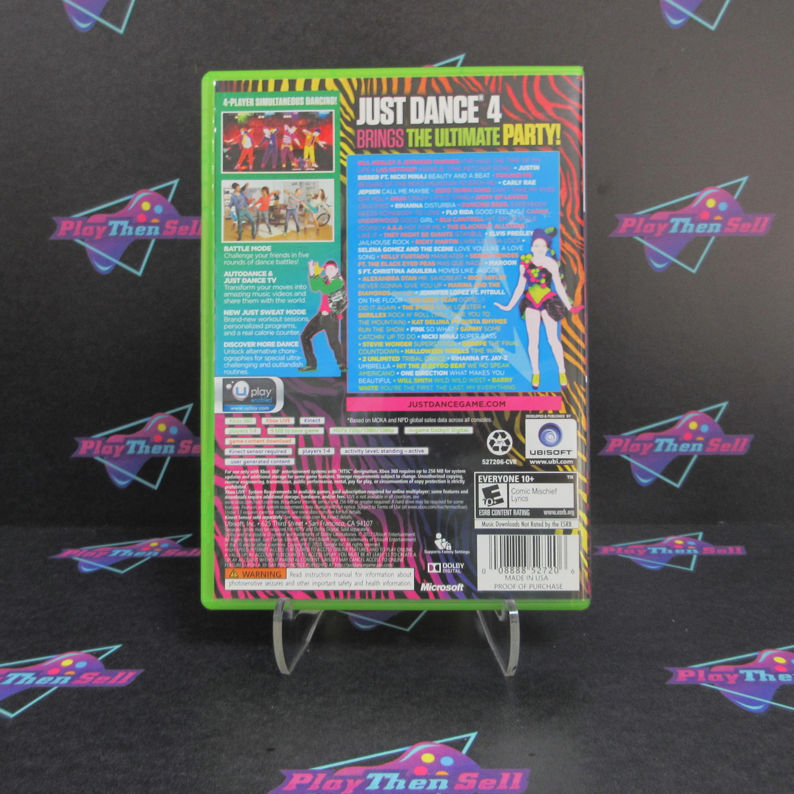 Just Dance 4 Xbox 360 Complete – 1 Year Warranty EX Cond