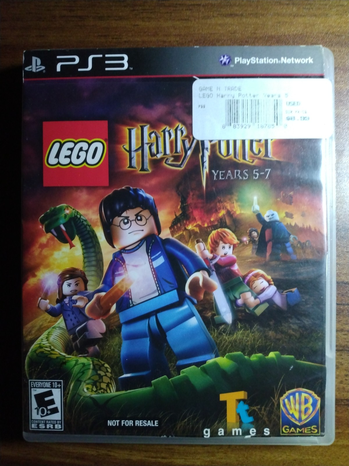 LEGO Harry Potter: Years 5-7 for PS3 – Disc and Case