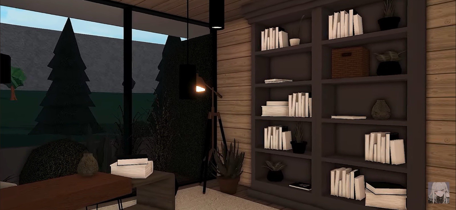 LUXURY MODERN CABIN BLOXBURG.CHECK DESCRIP.FAST BUILDER FOR AFFORDABLE PRICE