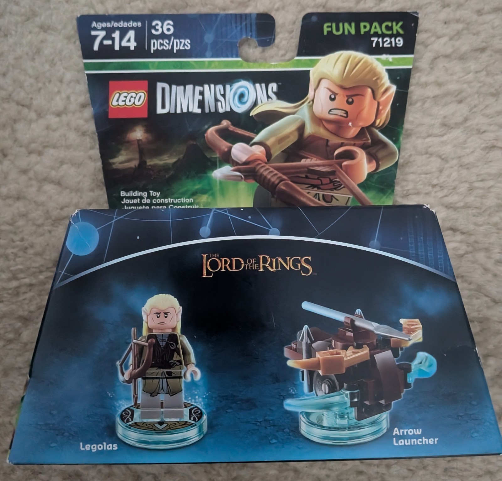 LEGO Dimensions LOTR Legolas Fun Pack 71219 – Sealed – Retired