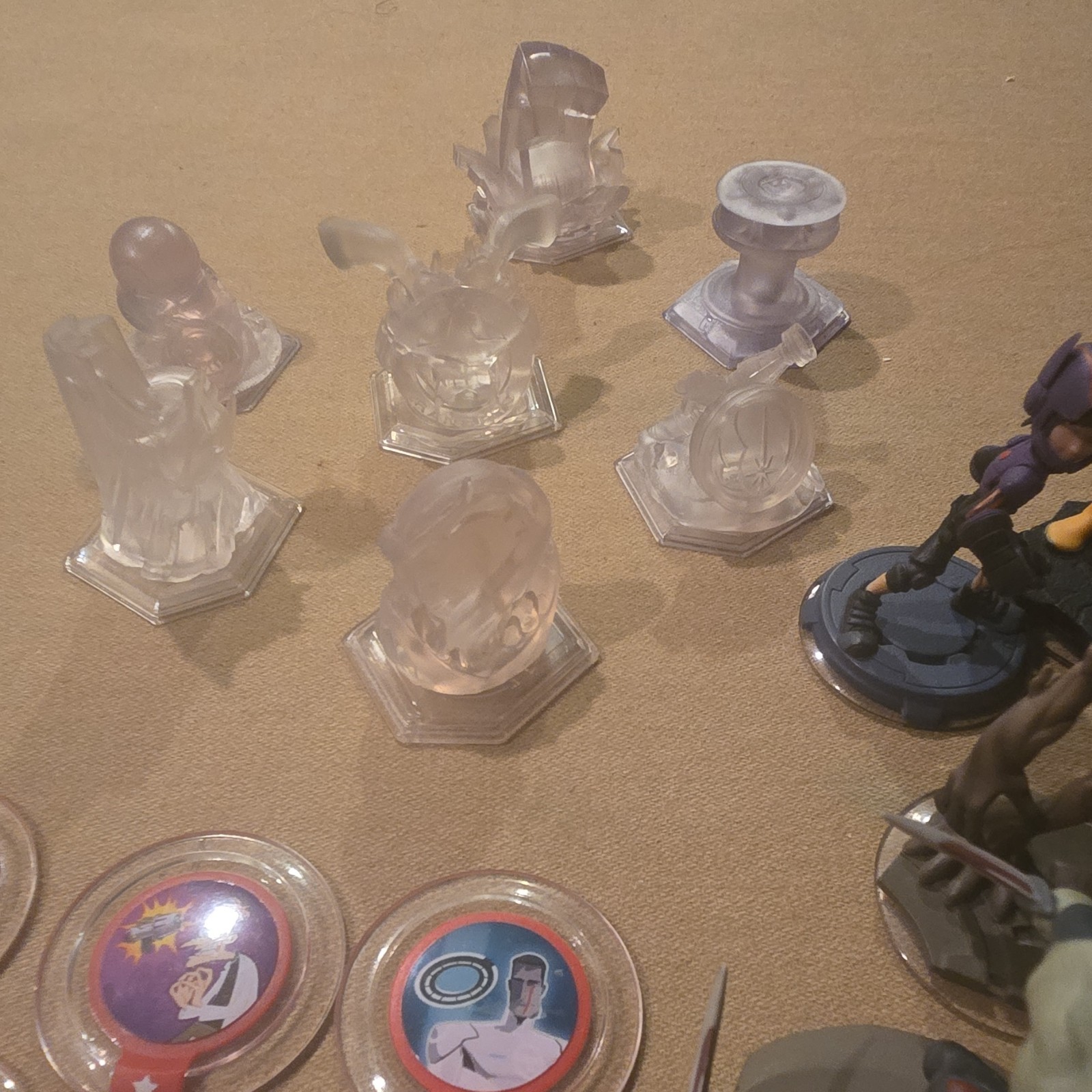Disney Infinity Marvel Character Figure Pack Iron Man, Captain America, Hulk