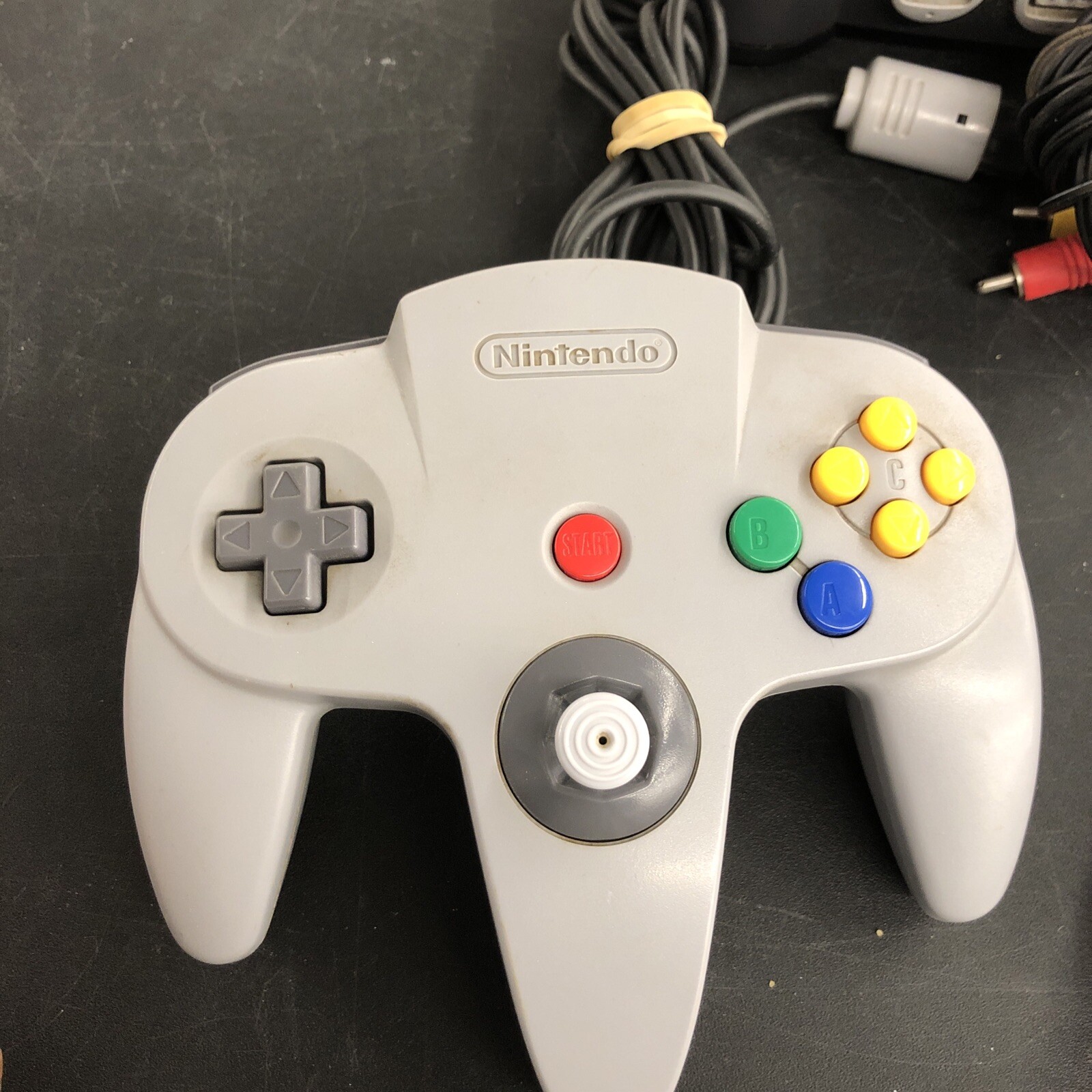 Nintendo 64 – Black W/ Controller, Jumper Pack ,adapter. Pwr Cord