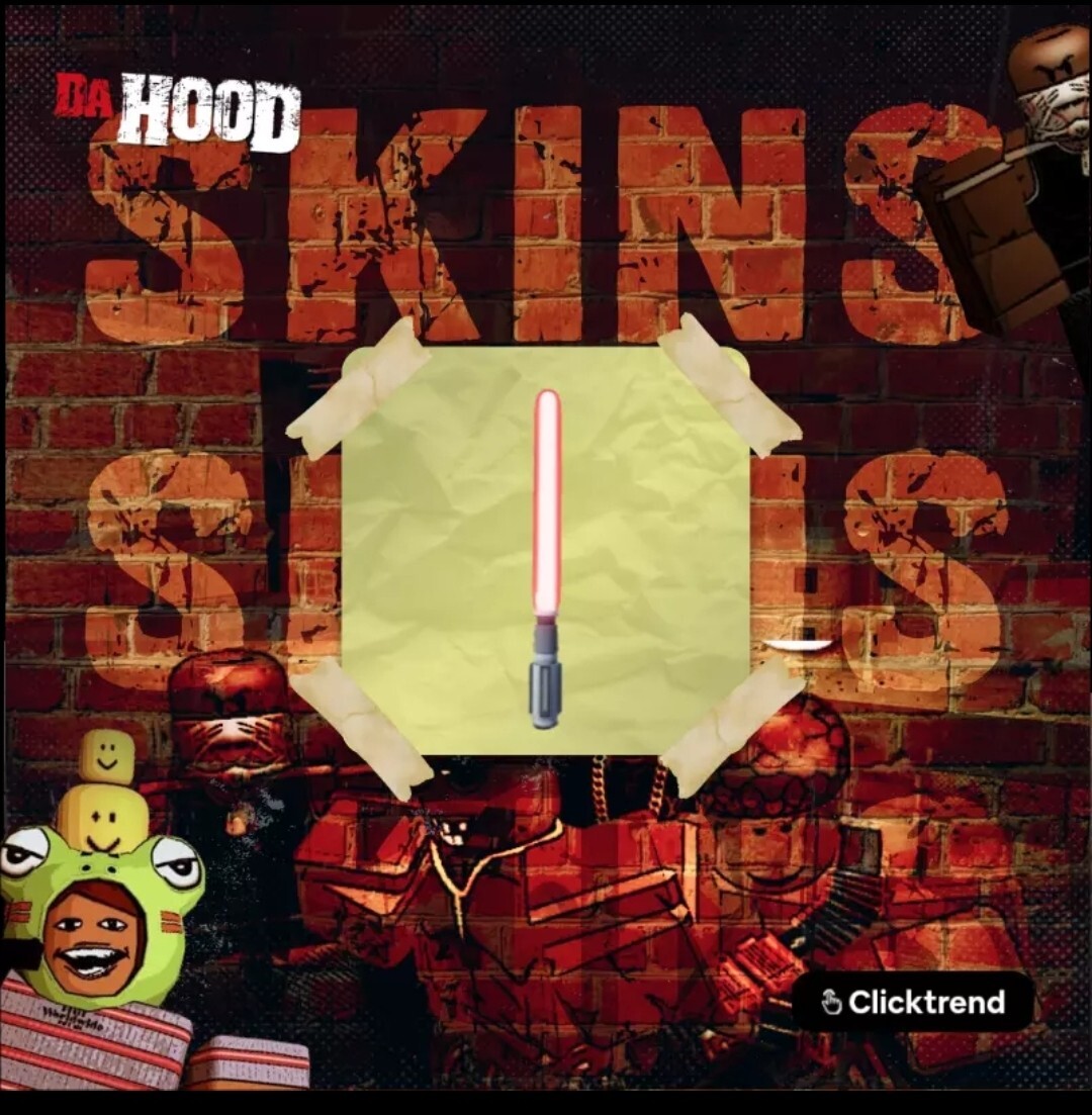 and more da hood skins