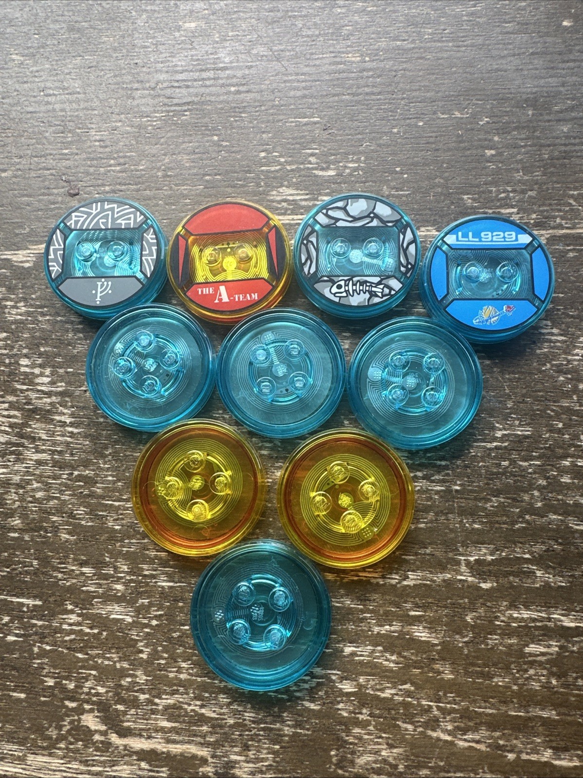 10 X Lego Dimensions Toy Tag Base Only Free Shipping Lot #5