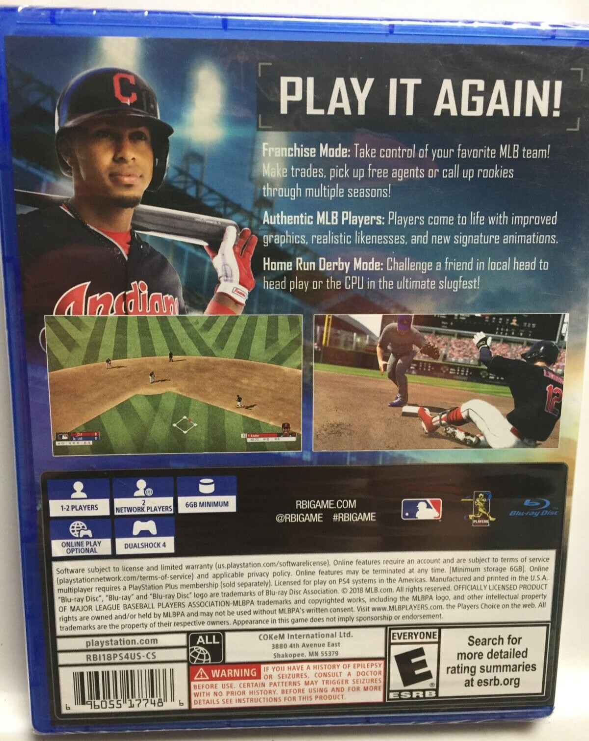 RBI R.B.I. Baseball 18 (Sony PlayStation 4,PS4) Brand New Factory Sealed!