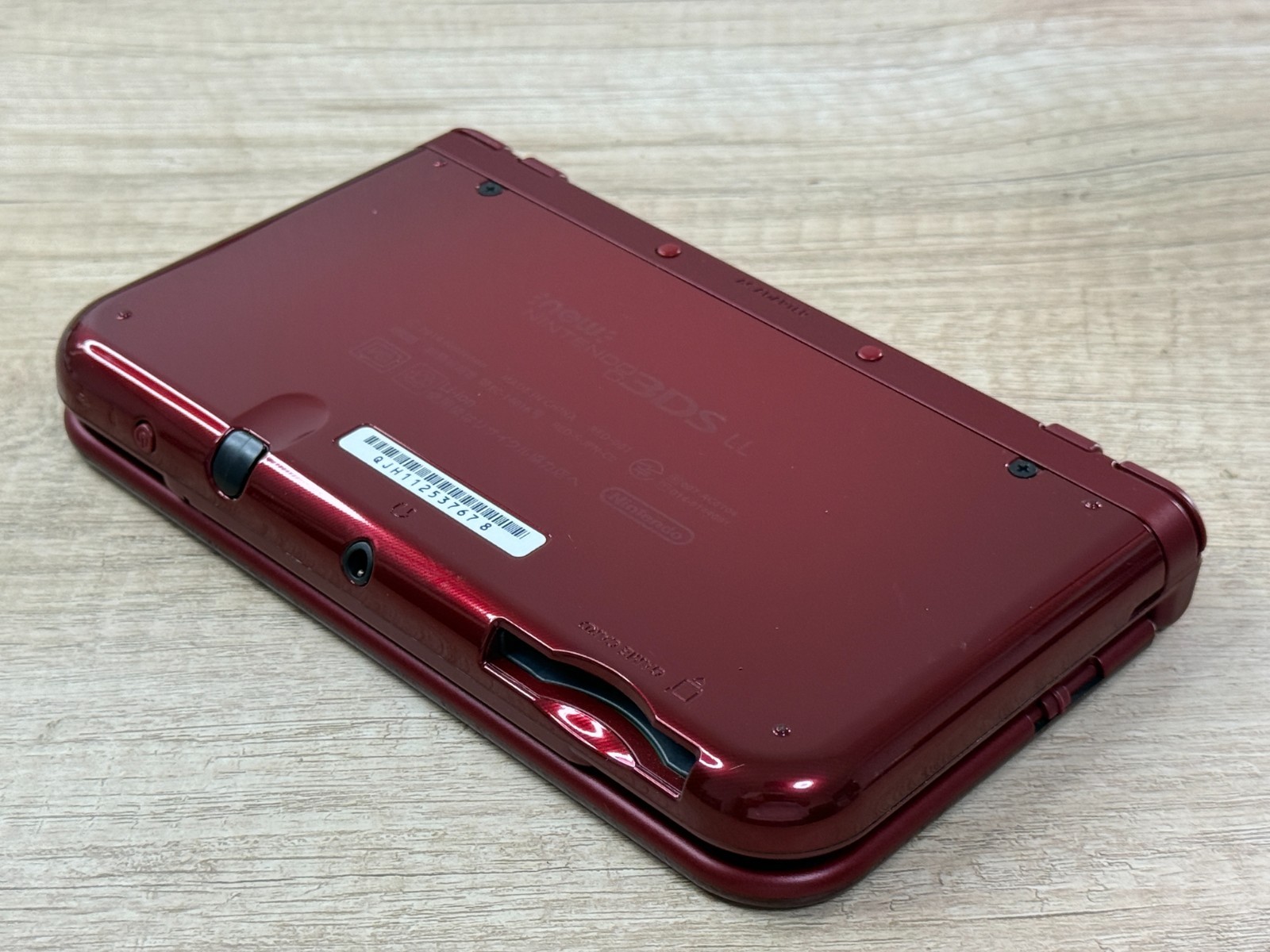 RANk A Nintendo New 3DS LL XL Metallic Red Console Tested Japan ver D2399