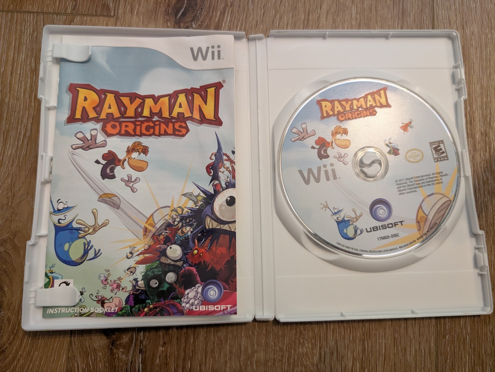Rayman Origins Nintendo Wii Game Complete and Tested