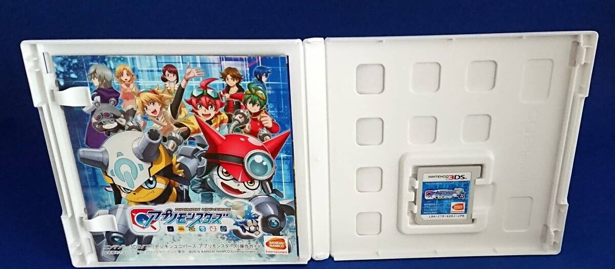 Lot 2 Digimon universe app Monsters & World Re: Digitize Decode set Nintendo 3DS