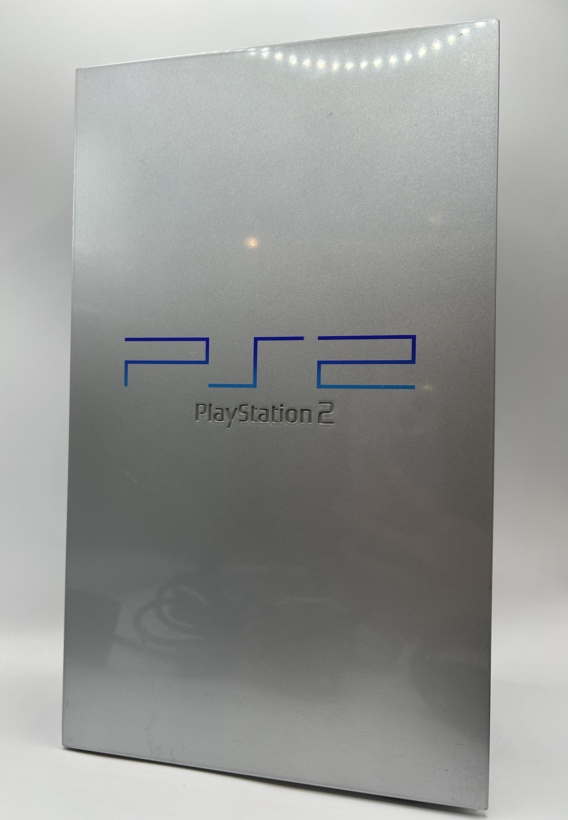 Sony PlayStation 2 PS2 SCPH-39000 Satin Silver Console NTSC-J JP Tested VeryGood