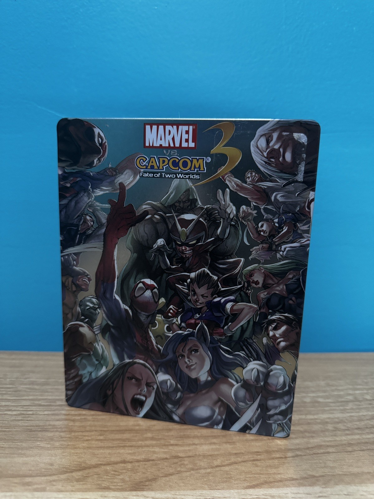 Marvel VS Capcom 3 Fate of Two Worlds Steelbook PS3 Sealed without slipcover