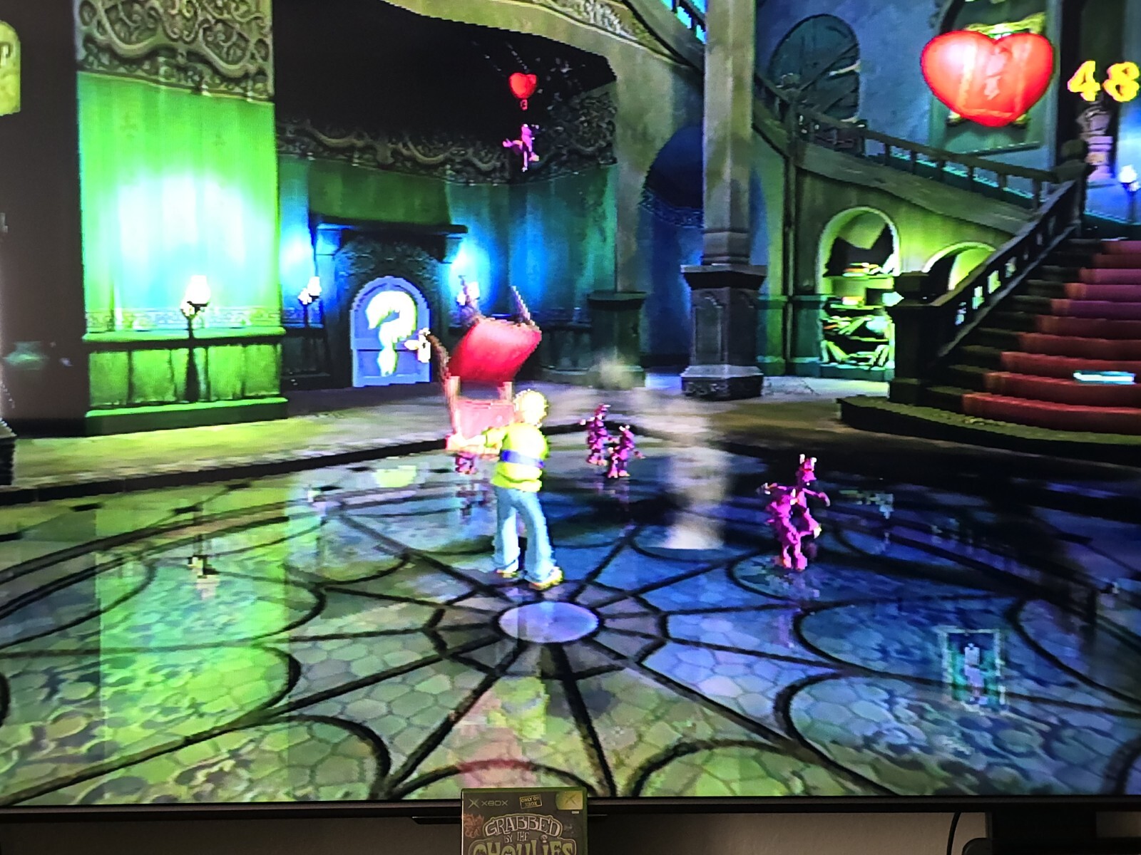 Grabbed by the Ghoulies (Microsoft Xbox, 2003) Authentic & Complete!