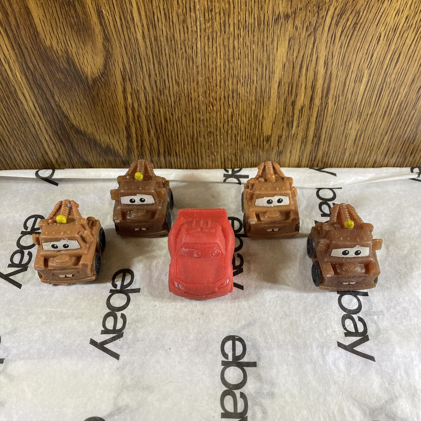 Disney Cars Lightening Mc Queen And Mater Mashem`s Lot 5.