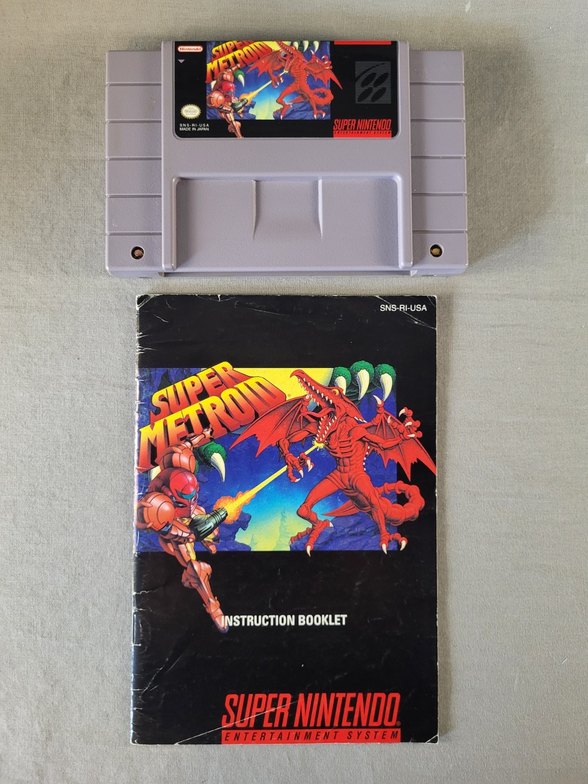 Super Metroid, SNES, Complete, Authentic!