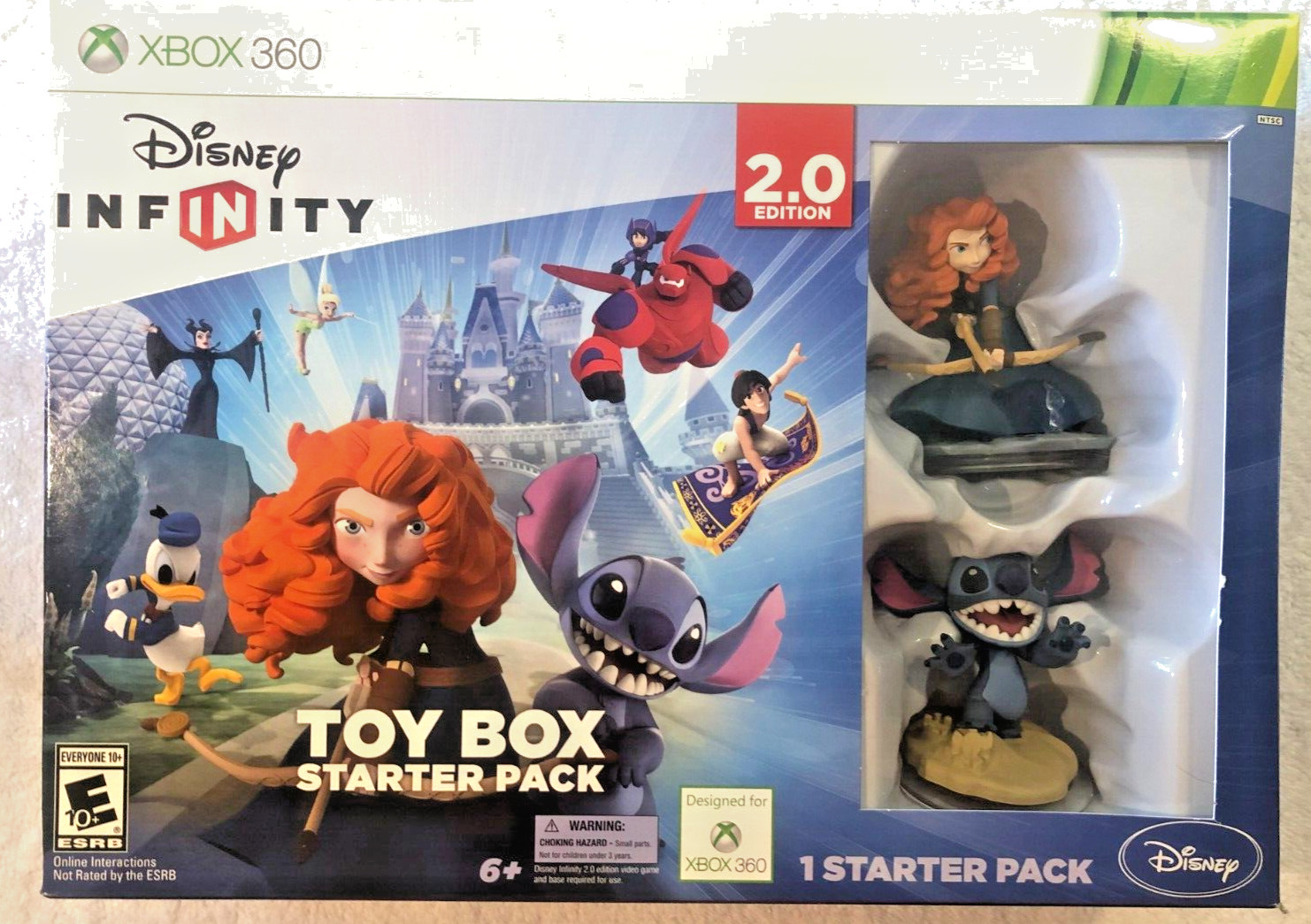Disney Infinity Toy Box Starter Pack 2.0 Edition for Xbox 360 Merida Stitch