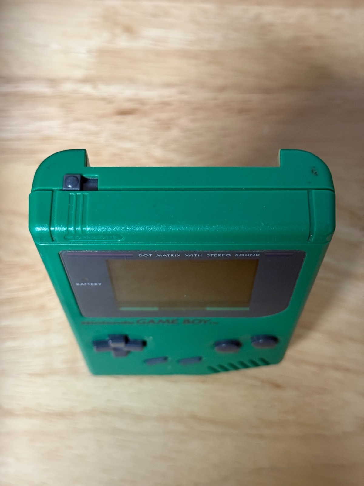 Nintendo Game Boy Original DMG-01 Console Play It Loud Green Original WORKING