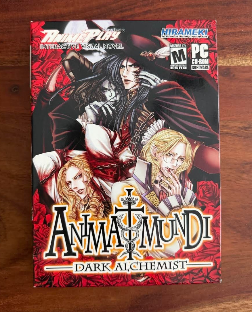 Animamundi: Dark Alchemist (PC, 2006) visual novel – CIB