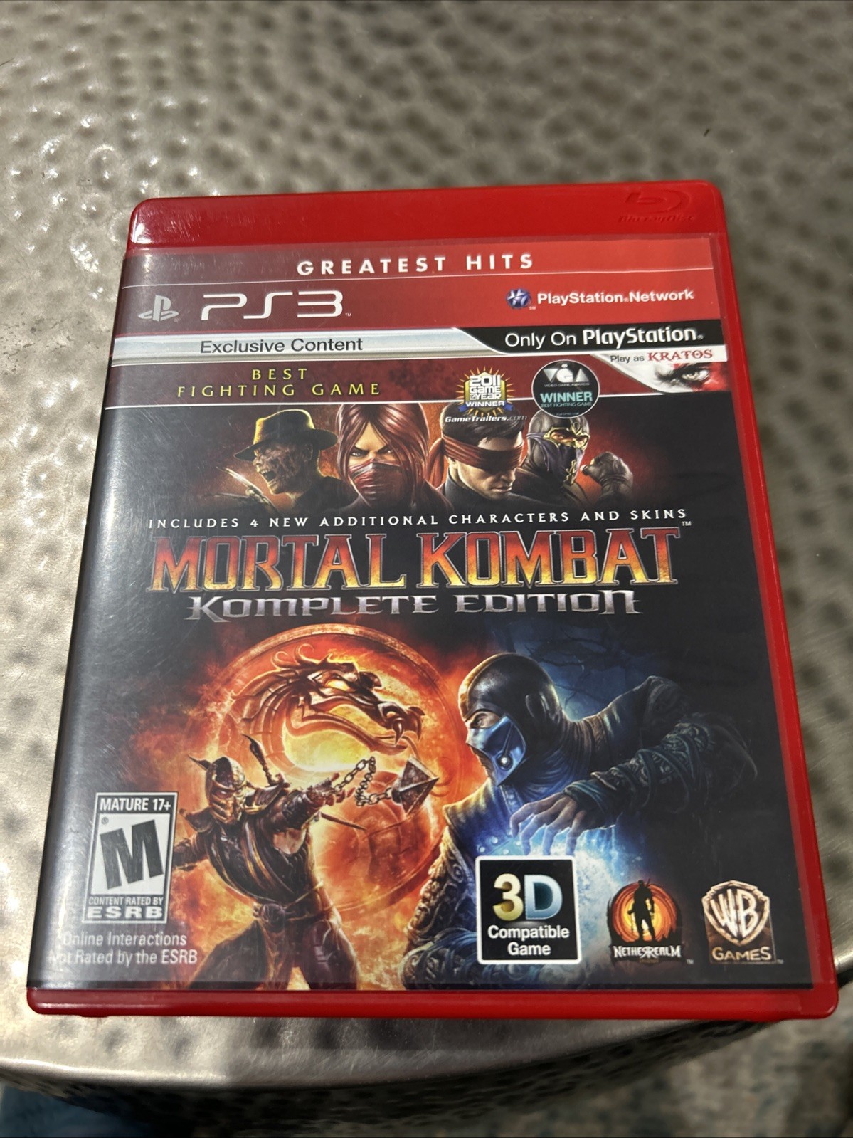 Mortal Kombat Komplete Edition PS3 CIB Complete Tested & Working
