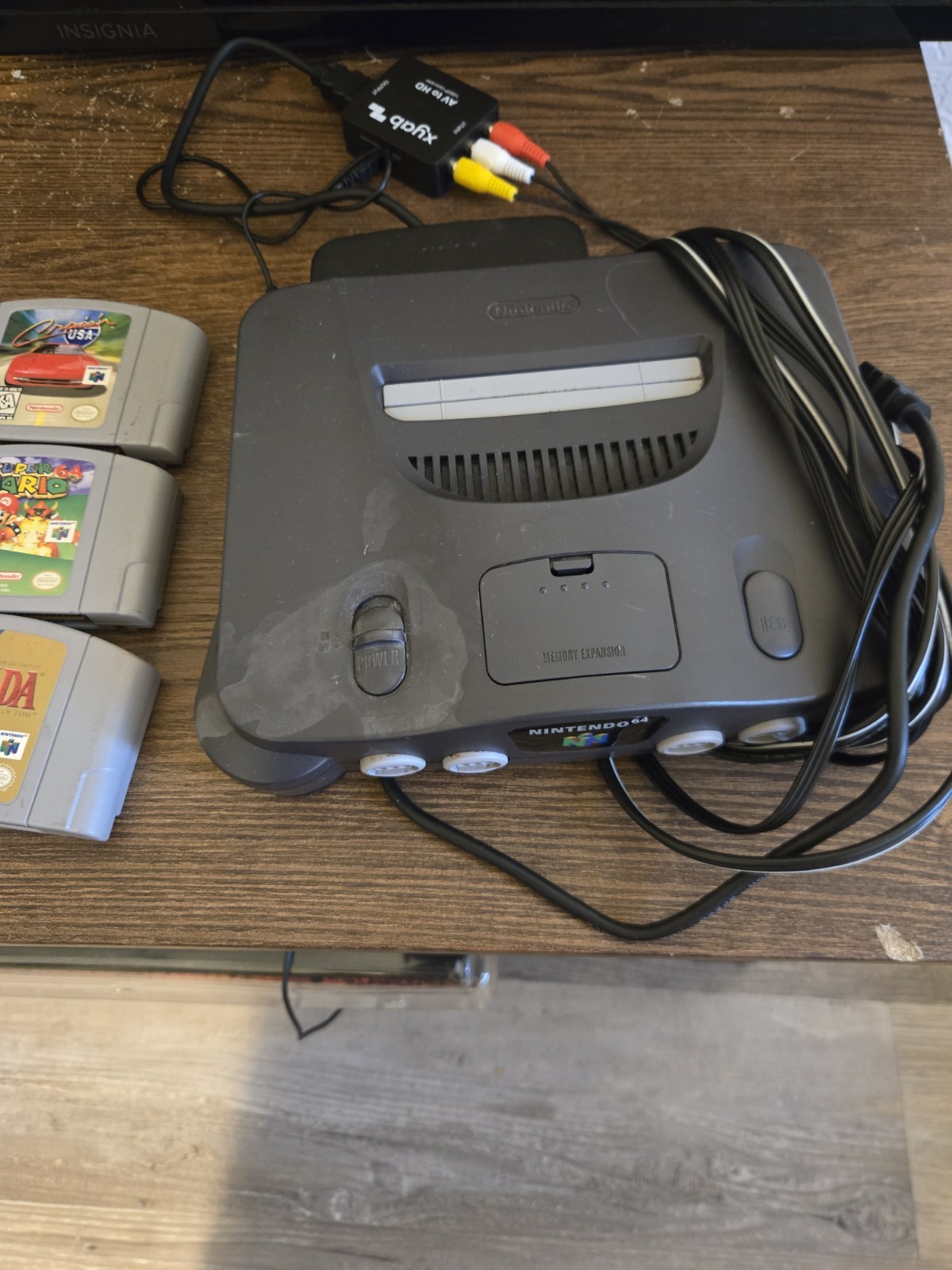 Nintendo 64 System 32MB Home Console – Charcoal Gray