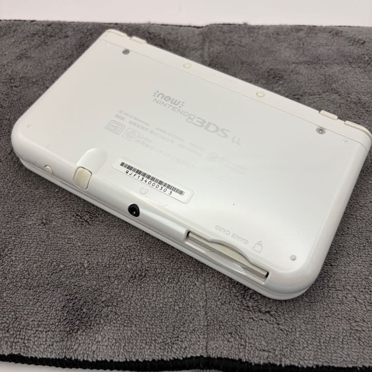 【Excellent5】Nintendo NEW 3DS LL XL Pearl White System Used Game Console From JP