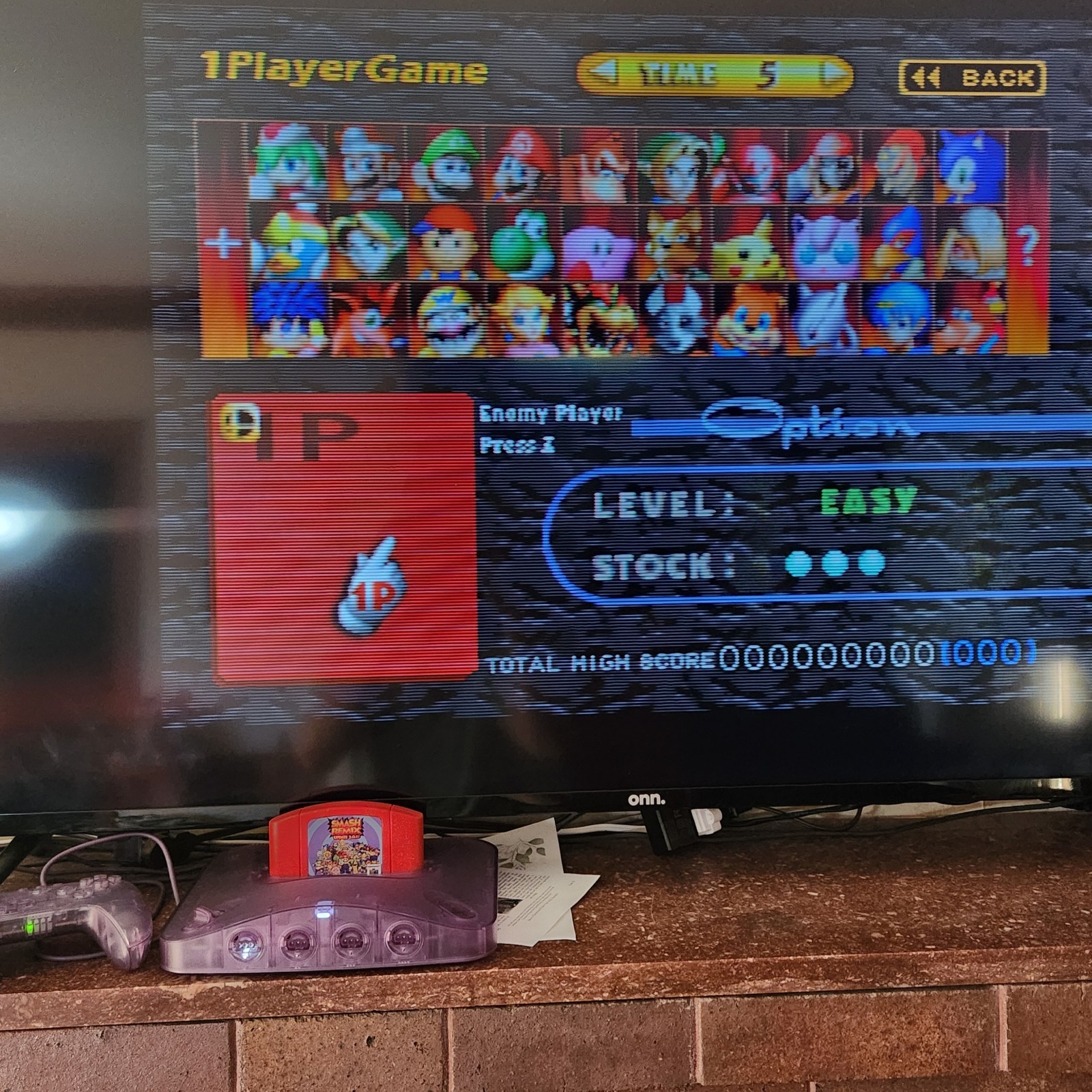 Smash Remix v2.0.1 – Nintendo 64 – Red Cart, Tested & Working
