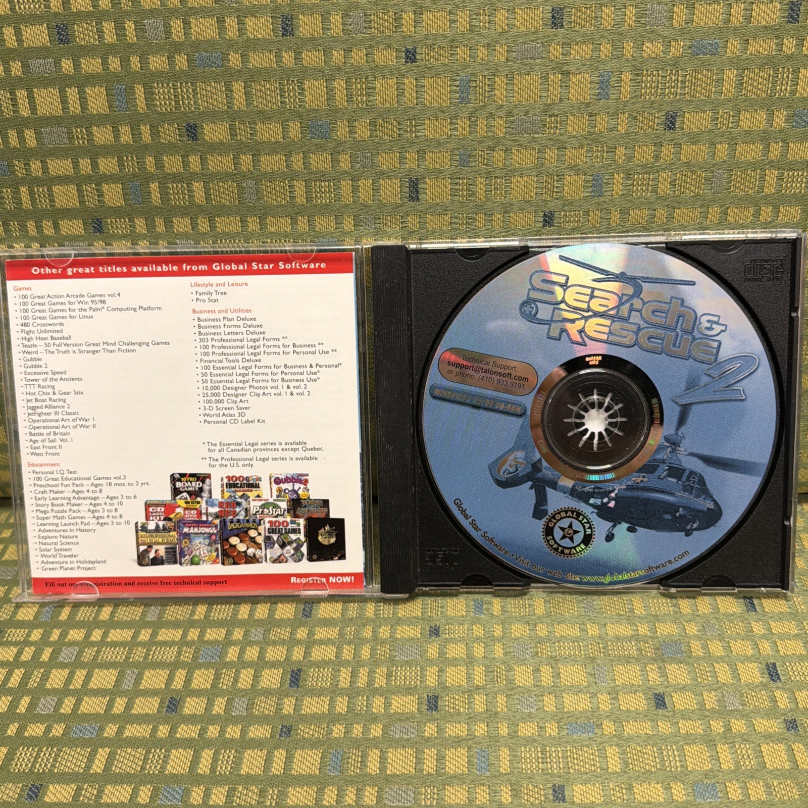Search and Rescue 2 Helicopter Flight Simulator Game PC Global Star Software