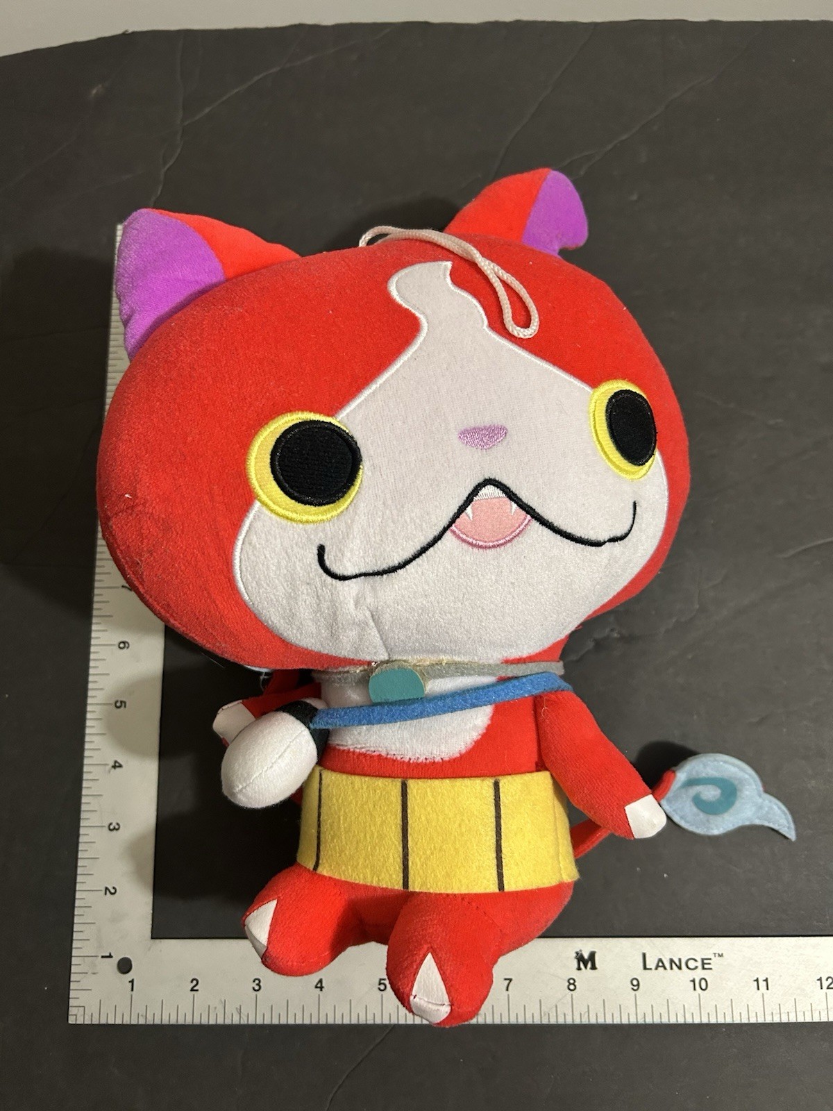 Yokai Watch Jibanyan Bandai Beanie Kuttari Large Plush 12″ Banpresto