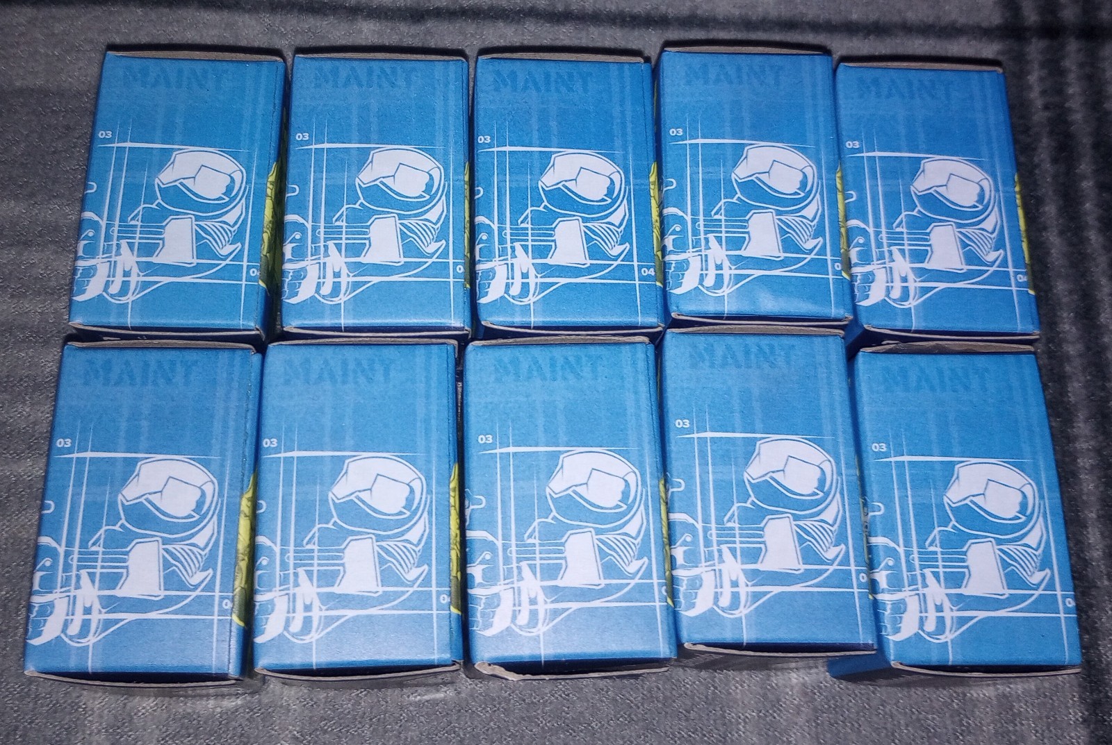 Lot Of 10 Fallout Loot Crate Screen Shots Build-A-Figure Power Armor Box 4 Of 6