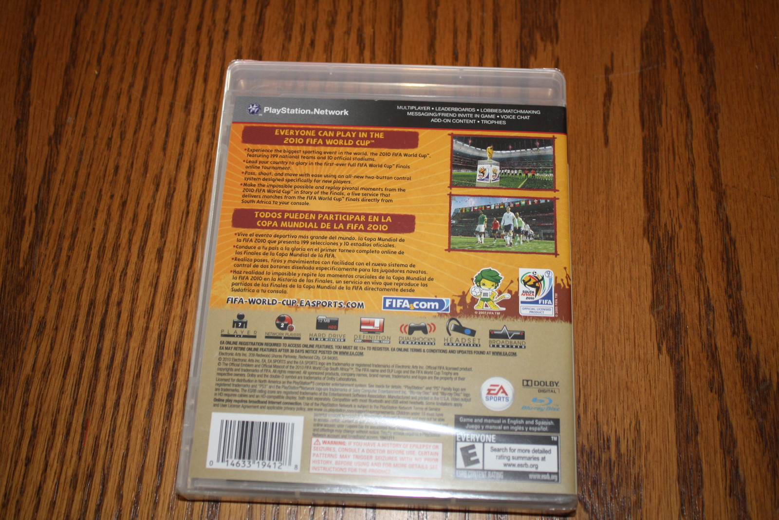 2010 FIFA World Cup: South Africa (Sony Playstation 3, 2010) Brand New